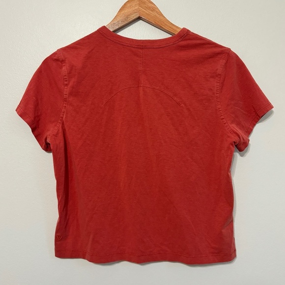 Lululemon Classic-Fit Cotton-Blend T-Shirt Size Small - Picture 4 of 6
